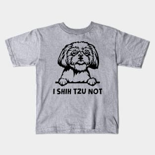 I Shih Tzu Not Kids T-Shirt